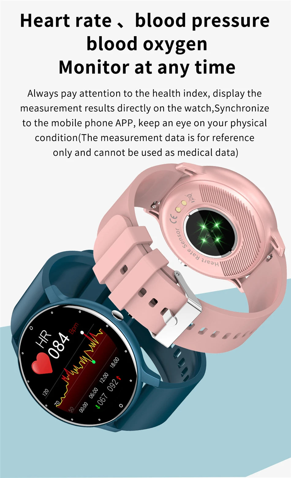 LIGE 2025 Nowy inteligentny zegarek męski, pełnoekranowy dotykowy sportowy zegarek fitness, wodoodporny IP67 Bluetooth dla Androida i iOS smartwatch Mężczyźni+pudełko