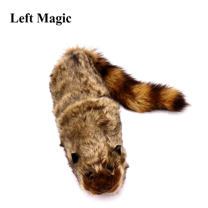 "The Rocky Raccoon Magic Robbie Magic Tricks Stage Street Illusions Gimmick Accessories Prop Funny Appear Spring Animal Magic