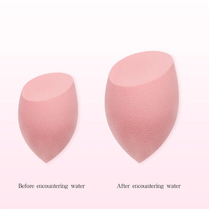Makeup Foundation Non-latex Sponge Sponge Beauty Egg Dry Water Becomes Bigger Oblique Does Not Eat Powder Puff Make-up Tools