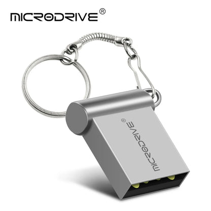 Metal Super Mini USB 2.0 4GB 8GB 16GB 32GB 64GB USB Flash Drive 128GB Pendrive 16GB Pen Drive U Disk Flash Memory