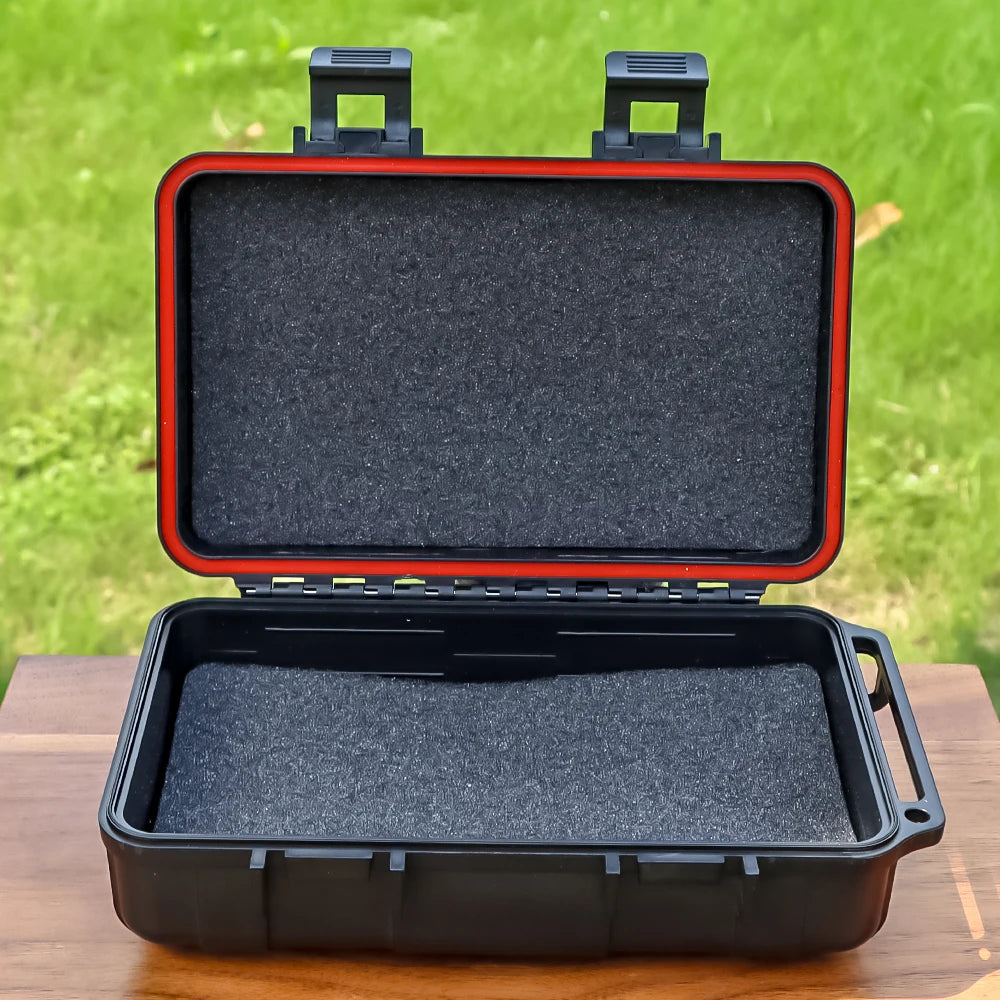 HONEYPUFF Sealed storage box storage tank with strong magnet UV protection storage tube Portable Car Organizer Car Storage Box
