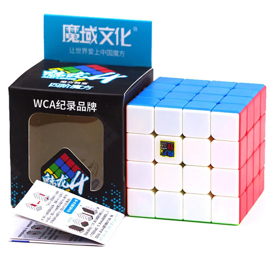 MOYU Speedcube Meilong Magic Cube Stickerless 4x4 5x5 6x6 7x7 8x8  Speed Puzzle Cubes Toys Gift