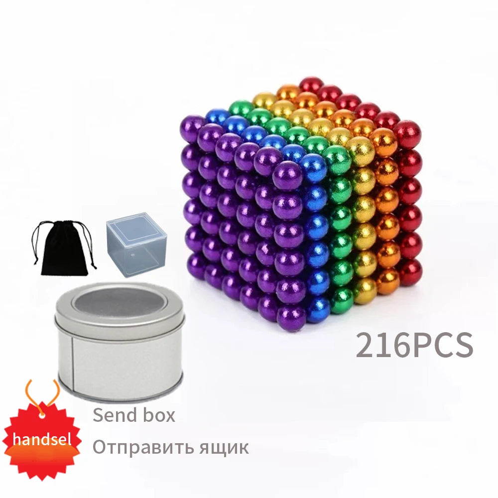 2025 diy Construction Designer Magnetic Set Beading Balling Building Colored Magneting CreativeStrip Effect Manicure Art Tools