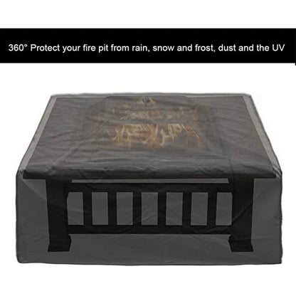 75 Sizes  Furniture Waterproof  Cover For Rattan Table Cube Chair Sofa  Rain Garden Patio Protective Cover Black and Silver