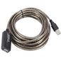 3M 5M 10M 15M 20M 25M 30M USB 2.0 Extension Cable Male to Female Active Repeater Wireless Network Card Extender USB Adapter Cord