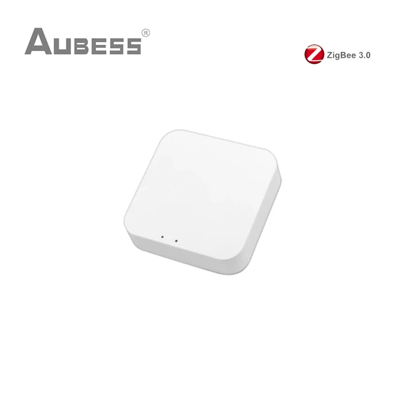 AUBESS Tuya Smart ZigBee 3.0 Smart Temperature And Humidity Sensor Monitoring Reminder Via Alexa Google Home ZigBee Gateway
