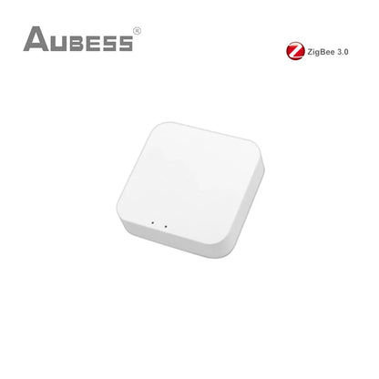 AUBESS Tuya Smart ZigBee 3.0 Smart Temperature And Humidity Sensor Monitoring Reminder Via Alexa Google Home ZigBee Gateway