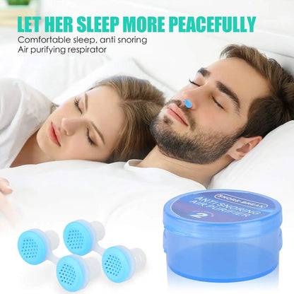 Silicone Snoring Solution Anti Snoring Devices Professional Snore Stopper Nose Vents Snore Nasal Dilators For Better Sleep