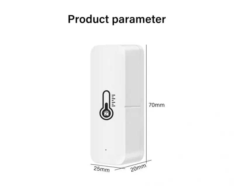 AUBESS Tuya Smart ZigBee 3.0 Smart Temperature And Humidity Sensor Monitoring Reminder Via Alexa Google Home ZigBee Gateway