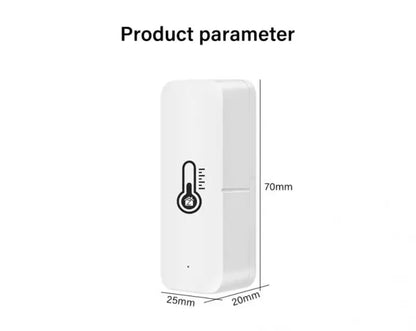 AUBESS Tuya Smart ZigBee 3.0 Smart Temperature And Humidity Sensor Monitoring Reminder Via Alexa Google Home ZigBee Gateway