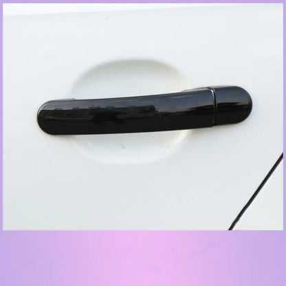 For VW Polo 2010 2011 2012 2013 2014 2015 2016 2017 Black Chrome Car Door Handle Covers Car Accessories Styling Stickers