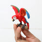 Simulated Bald Eagle Owl pelican Parrot Swan Birds Hand Painted Model Toy Figurine for Kids' Collection Science Educational Toys