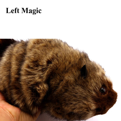 "The Rocky Raccoon Magic Robbie Magic Tricks Stage Street Illusions Gimmick Accessories Prop Funny Appear Spring Animal Magic