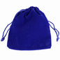 25/50pcs/Lot Golden Color Edge Velvet Jewelry Gift Bag 5x7 7x9 9x12cm Drawstring Wedding Display Sweets Packing Bag Wholesale