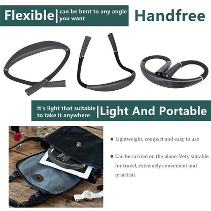 LED Neck Hung Light Hands-Free Neck Light 3 Level Light 3 Temperature Rechargeable USB Reading Lamp High Quality Neck Book Light