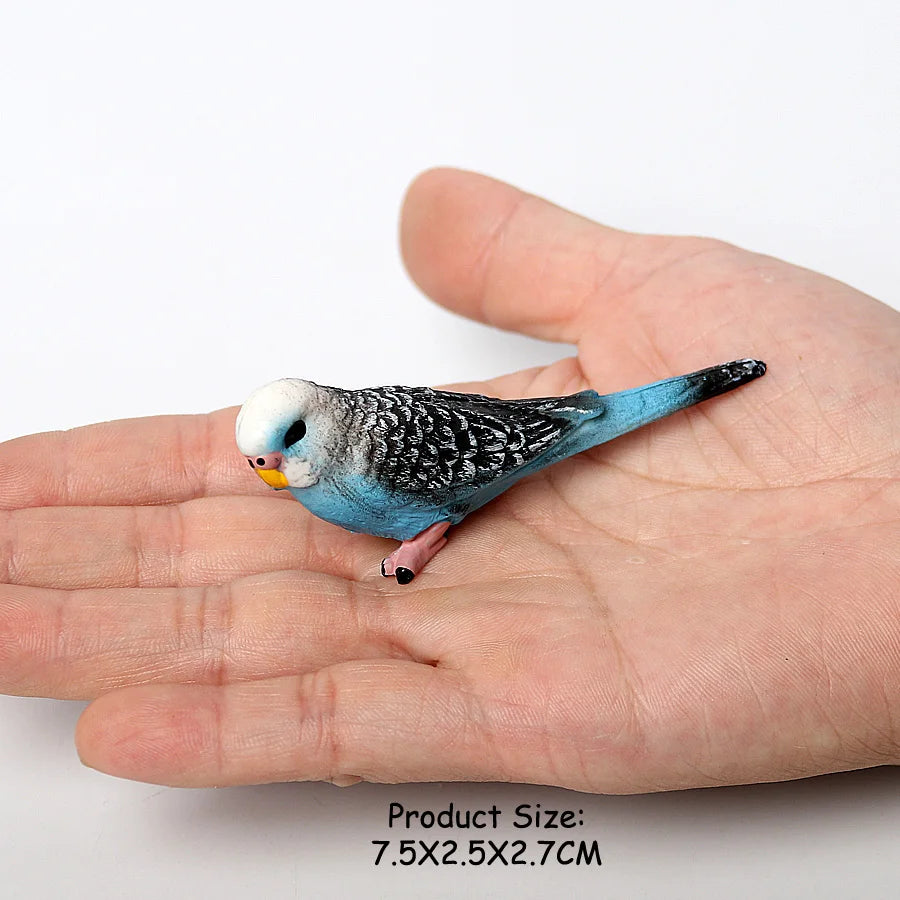 Simulated Bald Eagle Owl pelican Parrot Swan Birds Hand Painted Model Toy Figurine for Kids' Collection Science Educational Toys