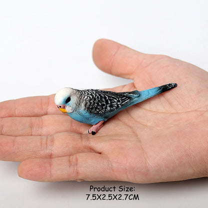 Simulated Bald Eagle Owl pelican Parrot Swan Birds Hand Painted Model Toy Figurine for Kids' Collection Science Educational Toys