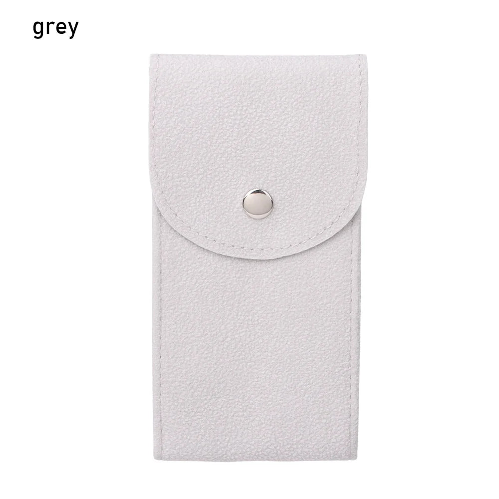 Portable Watch Bag Gift Shock-proof Press Velvet Snap Design Jewelry Box Watch Packing Pouch Storage Bag Single Watch Display