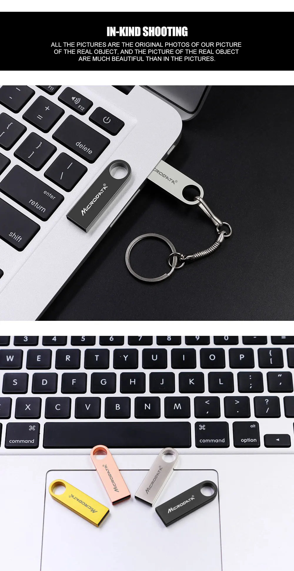 Super thin Key Usb Flash Drive 4GB 8GB 16gb 32gb 64GB 128GB Memory USB Stick USB Pendrive Flash Stick Pen Drive