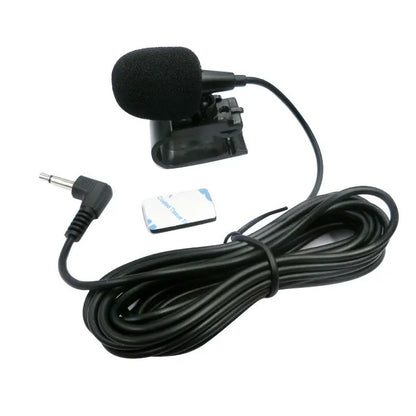 Car Audio Microphone 3.5mm Clip Jack Plug Mic Stereo Mini Wired External Microphone For Auto DVD Radio 3m Long Professionals