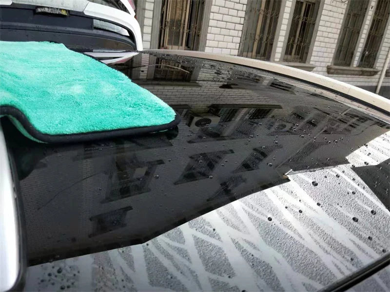 1200GMS Auto Microfiber Towels Seamless Drying Towels for Cars Soft Car Drying Cloth Car Wash Detailing Buffing Polishing Towel
