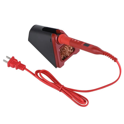 100W Digital Electric Soldering Iron Kit Set 110V/220V Temperature Adjustable Welding Tool Ceramic Heater Soldering Tips Rework
