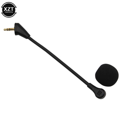 New 3.5mm Headphone Microphone for Kingston HyperX Cloud 2 II X Core Pro Silver Cloud Accessories Gaming Headsets Mic Microphone