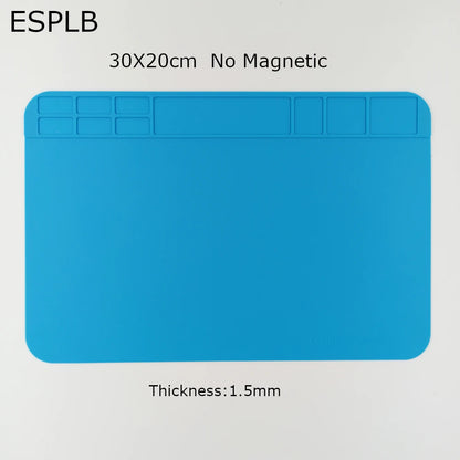 ESPLB Insulation Repair Pad Heat-Resistant Silicon Soldering Station Kinds Of Mat Work Pad Desk Platform BGA Soldering Station