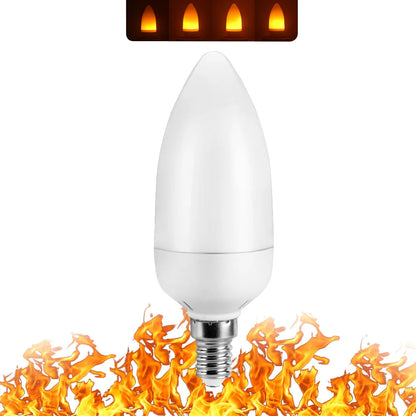 3 Modes+Gravity Sensor 9W 12W E27 E26 E14 B22 Flame Bulb 85-265V LED Flame Effect Fire Light Flickering Emulation Decor LED Lamp