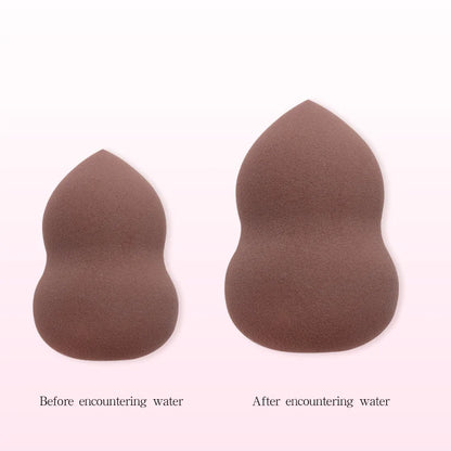 Makeup Foundation Non-latex Sponge Sponge Beauty Egg Dry Water Becomes Bigger Oblique Does Not Eat Powder Puff Make-up Tools