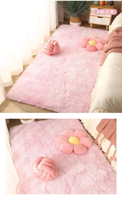 Washable Long Hair Carpet Living Room Coffee Table Fluffy Large Rugs 160x230 Girl Bedroom Thick Carpets In Door Non-slip Mats