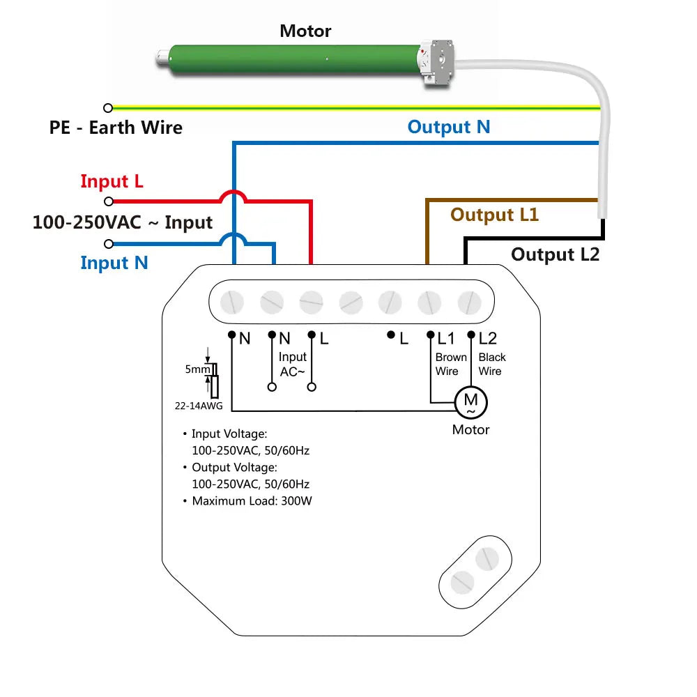 Tuya Smart Life WiFi Curtains Switch Connected Roller Shutters Control Blinds Motor Google Home Alexa Electric Window LoraTap