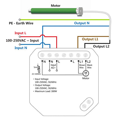 Tuya Smart Life WiFi Curtains Switch Connected Roller Shutters Control Blinds Motor Google Home Alexa Electric Window LoraTap