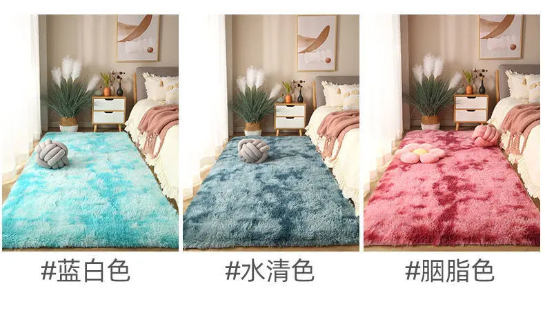 Washable Long Hair Carpet Living Room Coffee Table Fluffy Large Rugs 160x230 Girl Bedroom Thick Carpets In Door Non-slip Mats