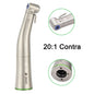 dentistry Contra Angle Low Speed Handpiece 1:1/1:5/20:1 Fiber Optic Straight Contra Angle X25L/X95L Style Air Turbine  dental