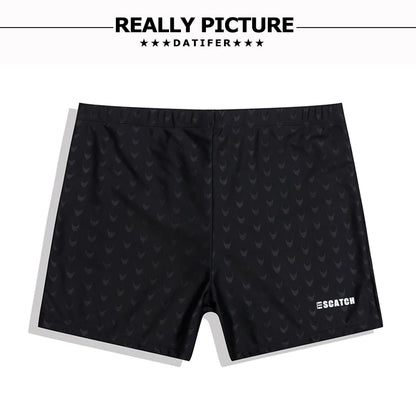 Datifer Brand 2026 Hot Sale Man Swimtrunks Breathable Adjustable Elastic Swimwear Male Swim Briefs  Bañador Hombres Short