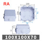 RA RT Wholesale ABS Plastic IP65 IP55 Waterproof Junction Box DIY Outdoor Electrical Connection Box Cable Branch Box