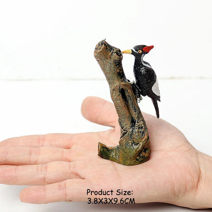 Simulated Bald Eagle Owl pelican Parrot Swan Birds Hand Painted Model Toy Figurine for Kids' Collection Science Educational Toys
