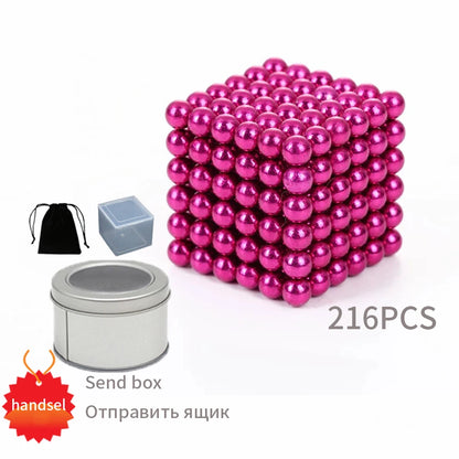 2025 diy Construction Designer Magnetic Set Beading Balling Building Colored Magneting CreativeStrip Effect Manicure Art Tools
