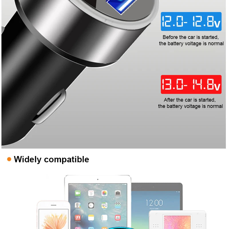Car Charger Splitter Cigarette Lighter Socket Fast Charger on USB For Citroen C4 C5 C3 Ford Focus 2 3 4 Fiesta Mondeo Kuga