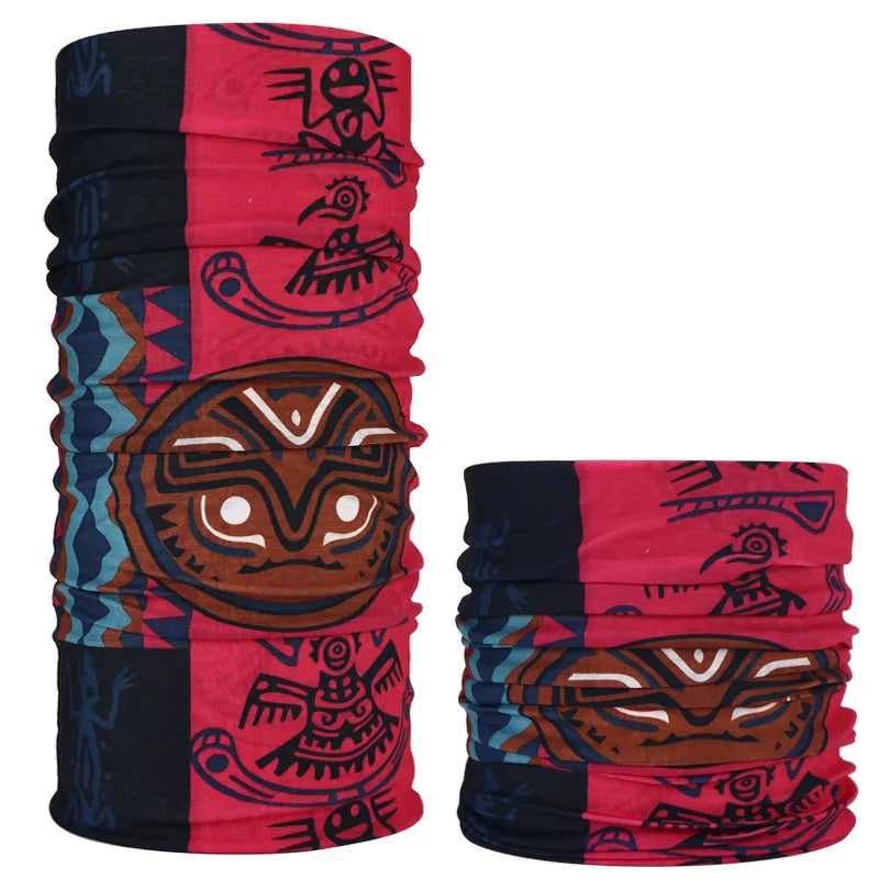 Outdoor seamless magic headband men and women cycling headscarf mask neckerchief  cover windproof scarf