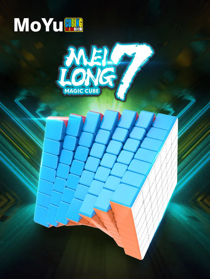 MOYU Speedcube Meilong Magic Cube Stickerless 4x4 5x5 6x6 7x7 8x8  Speed Puzzle Cubes Toys Gift
