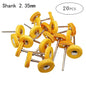 2.35/3mm Shank 40 Pieces Muslin Polishing Buffing Wheel Buffs Set Fits Dremel Rotary Tools