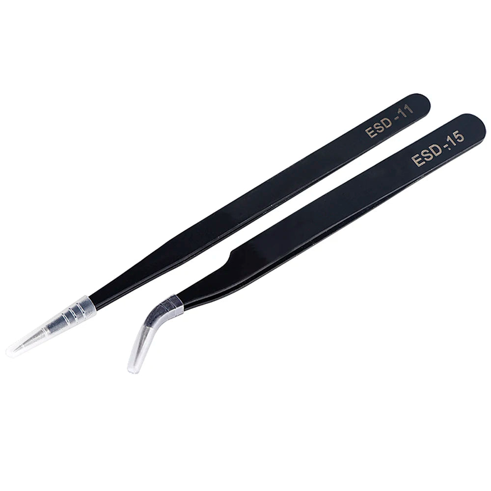 100W Digital Electric Soldering Iron Kit Set 110V/220V Temperature Adjustable Welding Tool Ceramic Heater Soldering Tips Rework