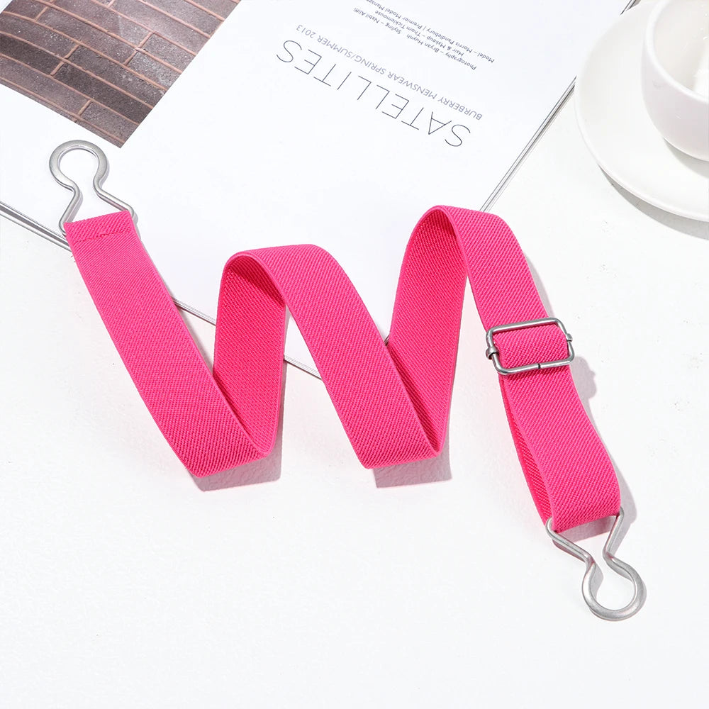 1PC Fashion Adjustable Children Elastic Belts Wide Candy Color Waist Belt Stretch Canvas Belt For Jeans Pants Kids Casual Belts