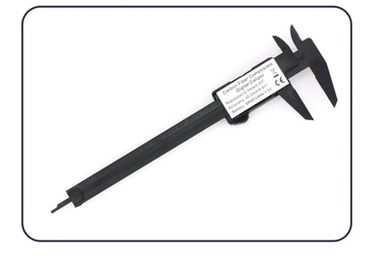 Electronic Pachometer Digital Caliper Vernier Calipers Micrometer Ruler Carbon Fibre Plastic Gauge Measuring Tools Instrument