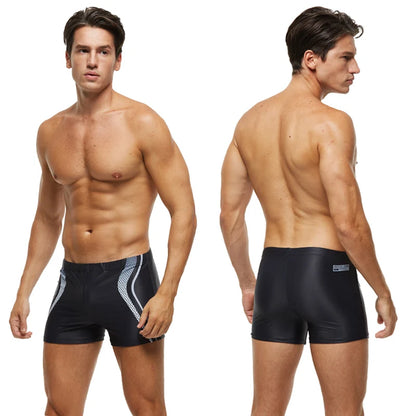 Datifer Brand 2026 Hot Sale Man Swimtrunks Breathable Adjustable Elastic Swimwear Male Swim Briefs  Bañador Hombres Short