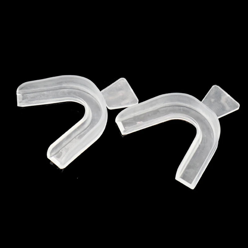 2/4PCS Anti Snoring Bruxism Sleeping Mouth Guard Night Guard Gum Shield Mouth Tray Stop Teeth Grinding Sleep Aid Health Care