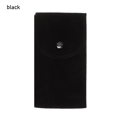 Portable Watch Bag Gift Shock-proof Press Velvet Snap Design Jewelry Box Watch Packing Pouch Storage Bag Single Watch Display