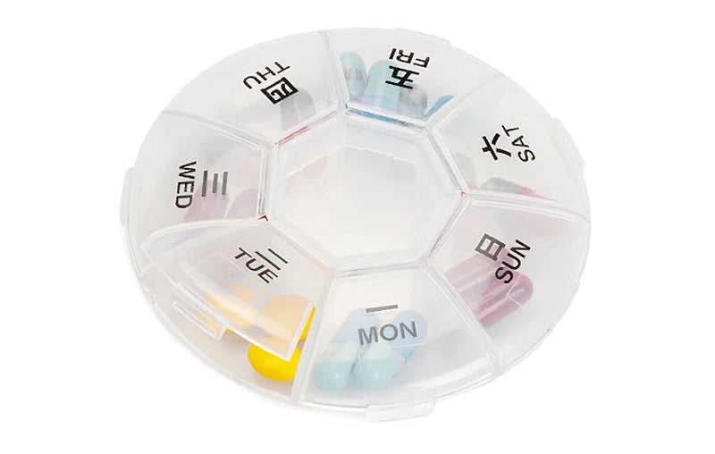 Medicine Box Pill Cutter Portable Drug Box Useful Grinder Splitter Medicine Pill Holder Tablet Cutter Splitter Divider Pill Box